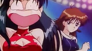 Can Can Bunny Extra 1 - Kenta fucks a hentai milf while daughter masturbates