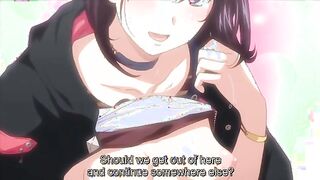 Nocturnal 1 - Fat guy saves hentai teen who thanks him with lusty under desk blowjob
