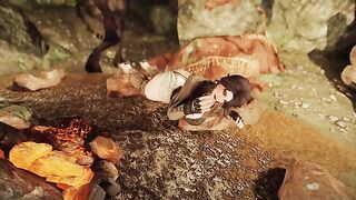 (preview) Monster Cave - Demon plows busty girl
