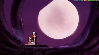 Legend of the Overfiend: Inferno Road 3 - Demon tentacle bangs redhead