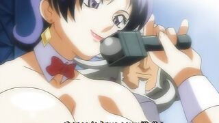 Marine A Go-Go 3 - Marin has hentai fuck battle against blonde bimbo