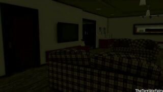 Time to get Cozy - Big dick futanari fucked by two hot redheads