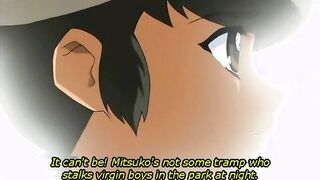 Girl Next Door 1 - Cury hentai girl begs to get fucked and creampied in public bathroom