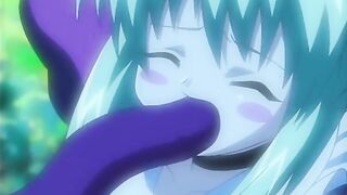 Magical Girl Sae 1 - Hentai virgin gangbanged in public after pissing