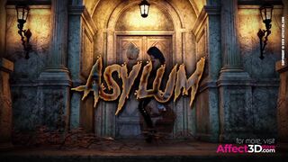 Asylum Preview - Busty blonde fucked by domineering dickgirl