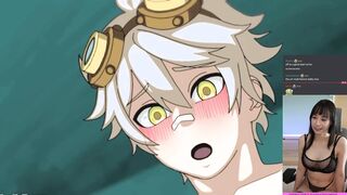 Genshin Impact Hentai - Big Booby Milf Mavuika fucked by best boi Bennett ?