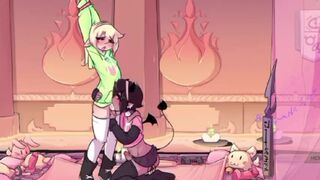 MAX THE ELF: ( ANIMACION ) _ FUTA CHICAS CALIENTES - CHICAS SE SIENTA EN MI PENE Y REBOTA TANTO QUE LA LECHE LE SALE el RUMP