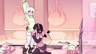 MAX THE ELF: ( ANIMACION ) _ FUTA CHICAS CALIENTES - CHICAS SE SIENTA EN MI PENE Y REBOTA TANTO QUE LA LECHE LE SALE el RUMP