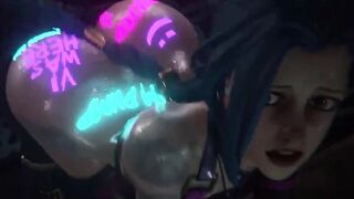 League of Legends Jinx Got Ganked By Vi