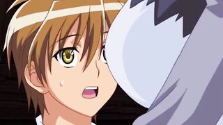 Manga porn teenage tears up huge titted maid porno