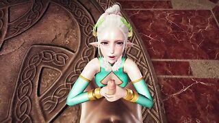 Fantastic Queen Ephildis Agraliel 3 DIMENSIONAL Cartoon - Hand-job Service for Immense Lollipop, Glory Crevice Gargle and Feet wank Fetish in Pantyhose Money-shot Rule34