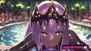 GREATEST Anime Slime Gal Compilation - Manga porn Wish (Part two)