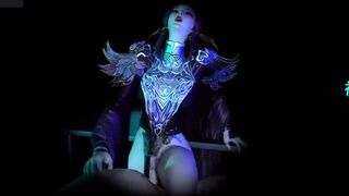 The THREE DIMENSIONAL Caboose Goddess Awakens - THREE DIMENSIONAL Cartoon Manga porn