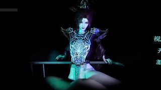 The THREE DIMENSIONAL Caboose Goddess Awakens - THREE DIMENSIONAL Cartoon Manga porn