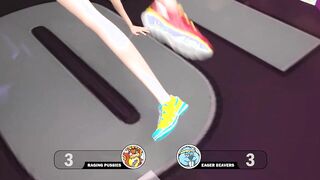 3DGSPOT - World Girl/girl Shagging Championship With Red-hot HANDBALLING! THREE DIMENSIONAL ANIMATION PORNO!