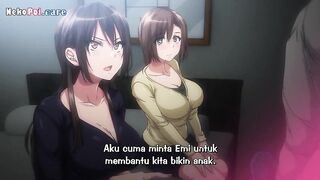 [FRESH Unleash] Kyonyuu Ga Futari Inai To Bokki Shinai Otto No Tame Ni Tomodachi Wo Tsuretekita Tsuma Sequence 1 Subtitle Indonesia