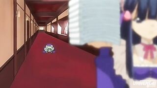 Big-titted Maid COUGAR Caught Plowing the Manager - Anime porn Uncensored [Subtitled] porno