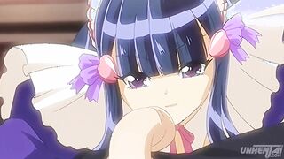 Big-titted Maid COUGAR Caught Plowing the Manager - Anime porn Uncensored [Subtitled] porno
