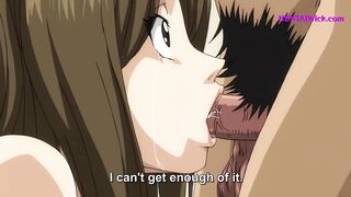 Hentai - Hardcore Threesome with Cheating Wife (Uncensored)