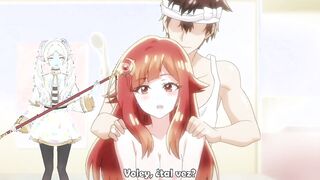 Tiny hoe being caressed in the bathrooms