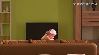 When Julia is in College and Scarlett is Home Alone (Exclusive 3D Anime)