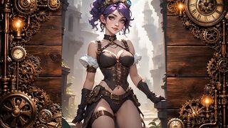 Steampunk Stunners Slideshow AI