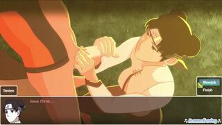 All Naruto X Tenten Romp Sequences - Anime Manga porn Uncencored - Living With Tsunade 0.44 [five]