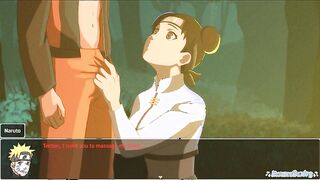 All Naruto X Tenten Romp Sequences - Anime Manga porn Uncencored - Living With Tsunade 0.44 [five]