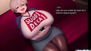 My Nasty Gf Uzaki Deep-throats My Beefstick Like a Succulent Ice cream!!