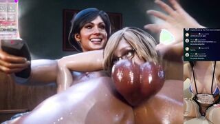 OMG!? DC Futanari!? Superheroes fucked each other