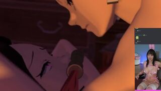 Demon slayer seduced by nezuko
