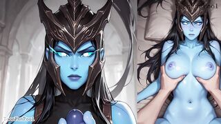 Massive Jugs Kalista manga porn from League Of Legends manga porn by Cartoon Joy Pool