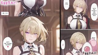 Zenless zone zero Anime porn Aldult Comic Ep.003 - Evelyn Suck Job Manga by Egg2Art