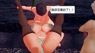 Black-haired Cougar Anime porn Cougar Humungous Bra-stuffers