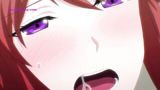 Intense Tongue Play Between Her Legs in Office (Hentai) Eng Sub