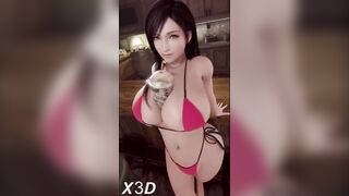 Creampies, MFM, and even butt sex—this bevy features everything Tifa enjoys. Manga porn toon