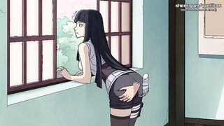 Naruto: Kunoichi Trainer - Large Rump 18yo Hinata Hyuga Teenage Public Beaver Hump And Assfucking With Naruto. He Creampies Her Slots - Naruto Anime Anime porn Pornography Game