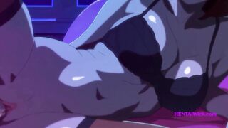 Massive Night with Sexy Momo, All Holes are Filled with Cum - Exclusive Hentai Sex