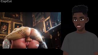 Anna Henrietta gets pulverize by Lae'zel ample weenie