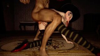The Witch's Humid Butt l 3 DIMENSIONAL Uncensored Manga porn Toon [Gig 1]