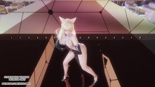 [MMD] HYO MINUTE - Cute Figure - Ahri Sumptuous Kpop Dance League of Legends Anime porn Uncensored 4K 60FPS