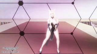[MMD] HYO MINUTE - Cute Figure - Ahri Sumptuous Kpop Dance League of Legends Anime porn Uncensored 4K 60FPS