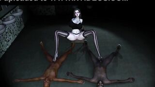 Divine Allurement: The 3 DIMENSIONAL Donk Bombshell - THREE DIMENSIONAL Cartoon Manga porn