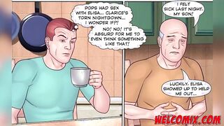 Super hot Femmes in Moist White Bathing suits - Pornography Comics Animated (Rule 34 Flick)