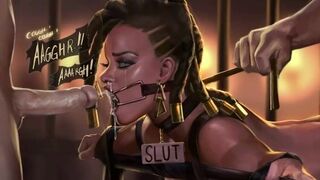 League of Legend Gangbangs Senna
