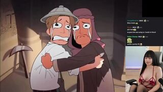 ANCIENT TREASURE. Cartoon Porn DP