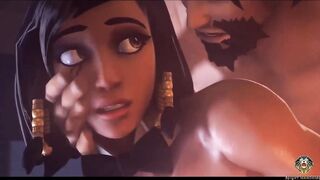 Overwatch Phara X Hanzo