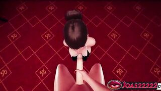 Ultra-kinky Humid Damsel Nikki In Bar THREE DIMENSIONAL Toon Rule34 - Close-Up Frenulum Tonguing Fetish for Fat Lollipop, Powerful Filthy Blow-job with Noisy Bellows, Experienced Hand job Concluding in Filthy Facial cumshot Uncensored Anime porn