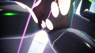 Observe spandex gal trainning - Mmd, Touhou, Anime porn Machine Porno
