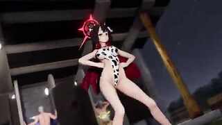 Bass Knight Manga porn Dance And Hook-up - Kosaka Wakamo Amau Ako, Ajitani Hifumi, Izayoi Nonomi - Blue Archive MMD R-legal, THREE DIMENSIONAL, Manga porn, Animation, Ecchi HMV PMV
